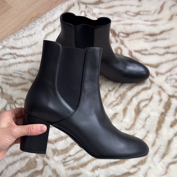 STUART WEITZMAN Yuliana 60 leather Chelsea boots - Picture 6 of 6